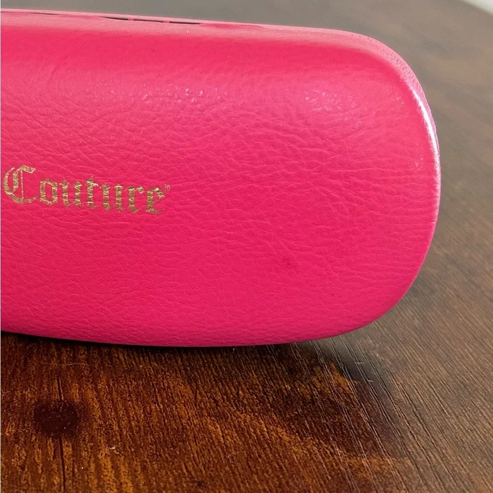 Juicy Couture Hard Clamshell Case For Sunglasses, Hot Pink